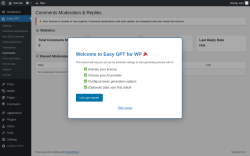 Page screenshot: Easy GPT → Comments
