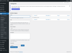 Page screenshot: Easy Hotel → Categories