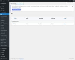 Page screenshot: Easy Hotel → Seasons & Pricing