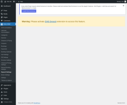 Page screenshot: Easy Hotel → Deposit Settings
