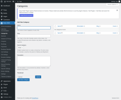Page screenshot: Easy Hotel → Categories