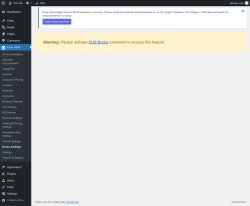 Page screenshot: Easy Hotel → Bricks Settings