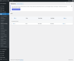 Page screenshot: Easy Hotel → Seasons & Pricing
