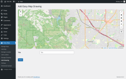 Page screenshot: Easy Map &rarr; Add Drawing