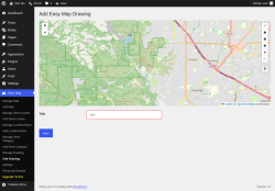 Page screenshot: Easy Map &rarr; Add Drawing