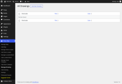 Page screenshot: Easy Map &rarr; Manage Drawing