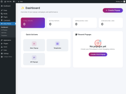 Page screenshot: Easy Popup