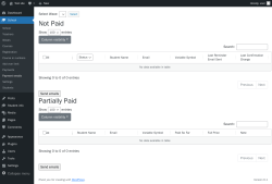Page screenshot: School → Payment emails