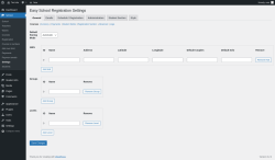 Page screenshot: School → Settings