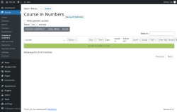 Page screenshot: School → Course in numbers