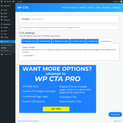 Page screenshot: WP CTA &rarr; Add New &rarr; 6.  Live Status