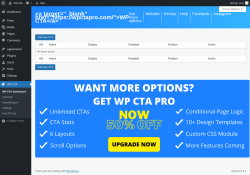 Page screenshot: WP CTA