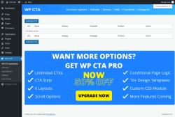 Page screenshot: WP CTA