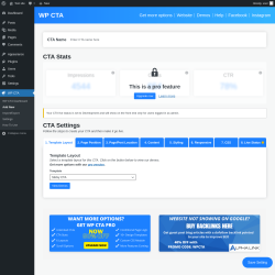 Page screenshot: WP CTA &rarr; Add New