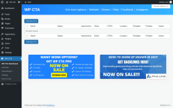 Page screenshot: WP CTA