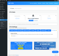 Page screenshot: WP CTA &rarr; Add New &rarr; 8.  Live Status
