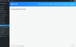 Page screenshot: WP CTA &rarr; Edit CTA