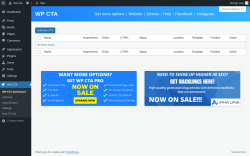 Page screenshot: WP CTA