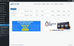 Page screenshot: WP CTA