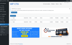 Page screenshot: WP CTA
