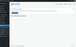 Page screenshot: WP CTA &rarr; Edit CTA