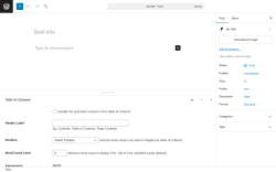 Page screenshot: Add Post &lsaquo; Test site &mdash; WordPress