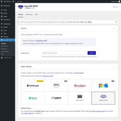Page screenshot: Easy WP SMTP