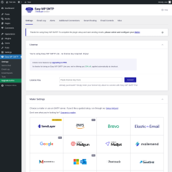 Page screenshot: Easy WP SMTP