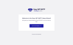 Page screenshot: Easy WP SMTP › Setup Wizard