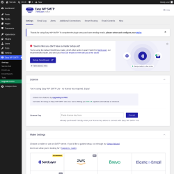 Page screenshot: Easy WP SMTP