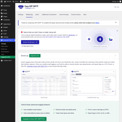Page screenshot: Easy WP SMTP &rarr; Email Log