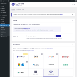 Page screenshot: Easy WP SMTP