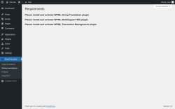Page screenshot: EasyTranslate → String translations