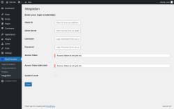 Page screenshot: EasyTranslate → Integration