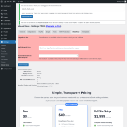 Page screenshot: Ebook Store → Settings → 
        MailChimp    