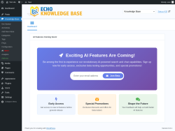 Page screenshot: Knowledge Base → AI  BETA !