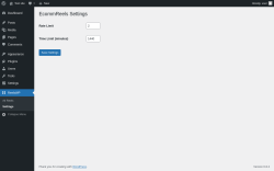 Page screenshot: ReelsWP &rarr; Settings
