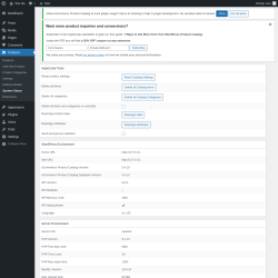 Page screenshot: Products → System Status