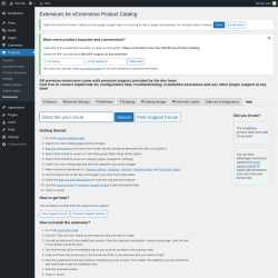 Page screenshot: Products → Help