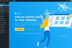 Page screenshot: Ecwid