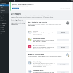 Page screenshot: Ecwid → Developers