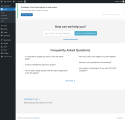 Page screenshot: Ecwid → Help
