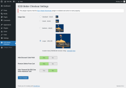 Page screenshot: EDD Better Checkout