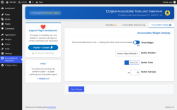 Page screenshot: Accessibility & Statement