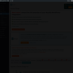 Page screenshot: Edwiser Bridge → Settings → Pro Features