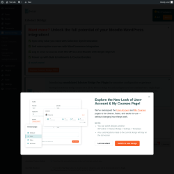 Page screenshot: Edwiser Bridge → Settings → Woo Integration