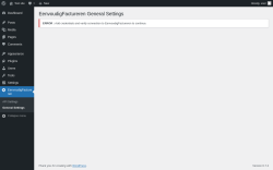 Page screenshot: EenvoudigFactureren &rarr; General Settings