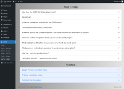 Page screenshot: EGPS &rarr; EGPS &ndash; HELP