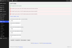 Page screenshot: Settings &rarr; EHT Visits