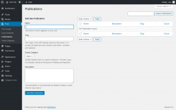 Page screenshot: Print → Publications